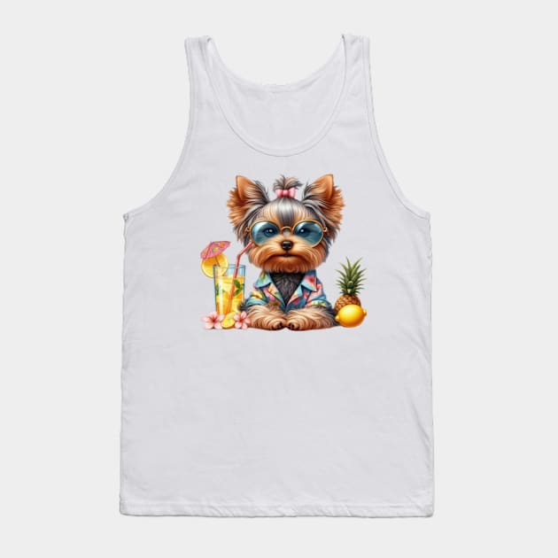 Yorkie Tank Top by AnySue